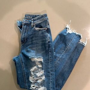 American eagle jeans size 0